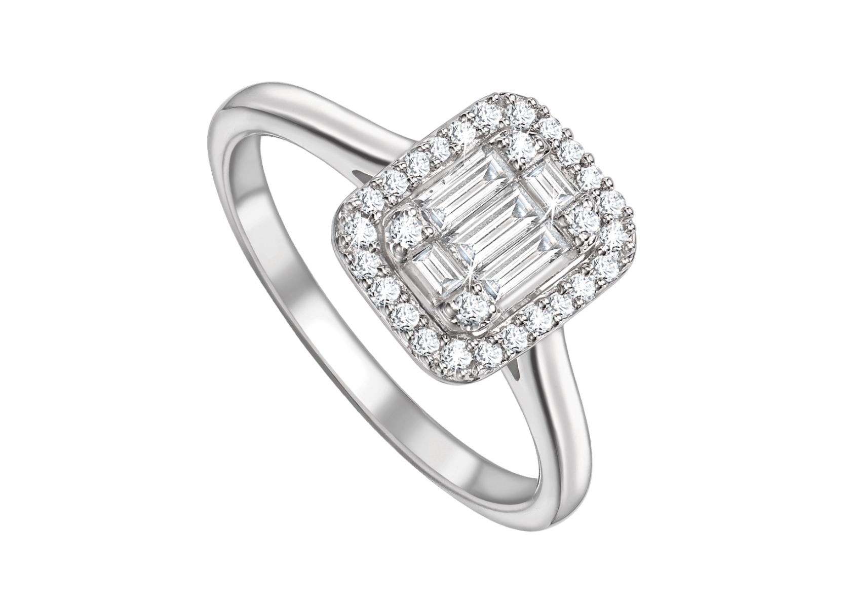 Diamond rings hot sale vintage style